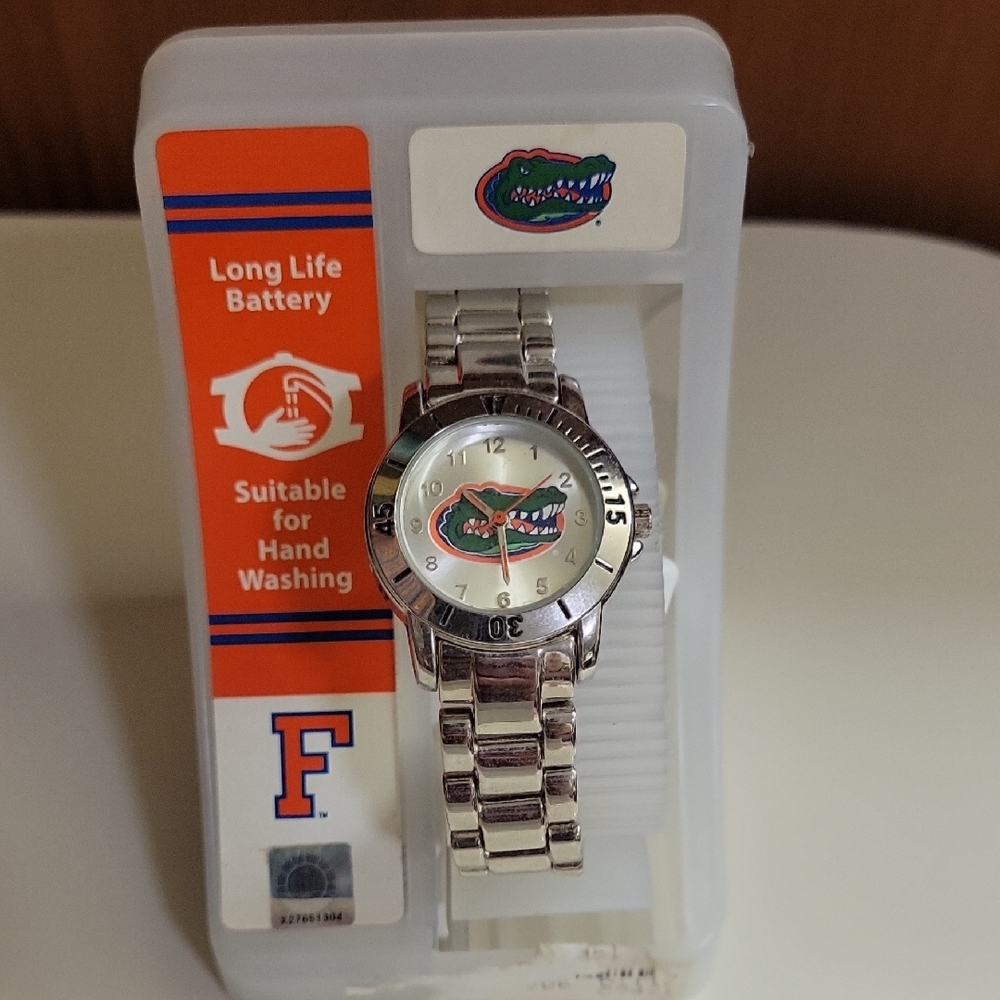 Florida Gators Silver Watch